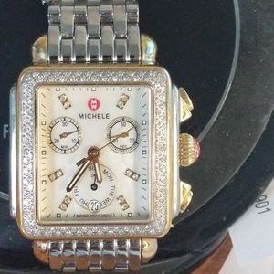 Michele deco day ladies watch